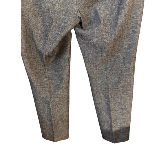 Ann Taylor Women's Gray Straight Leg Devin Fit Dress Pants Slacks Size 10 - Picture 7 of 10